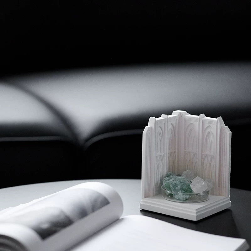 Radiant Crystal Elegant Mansion Container-79