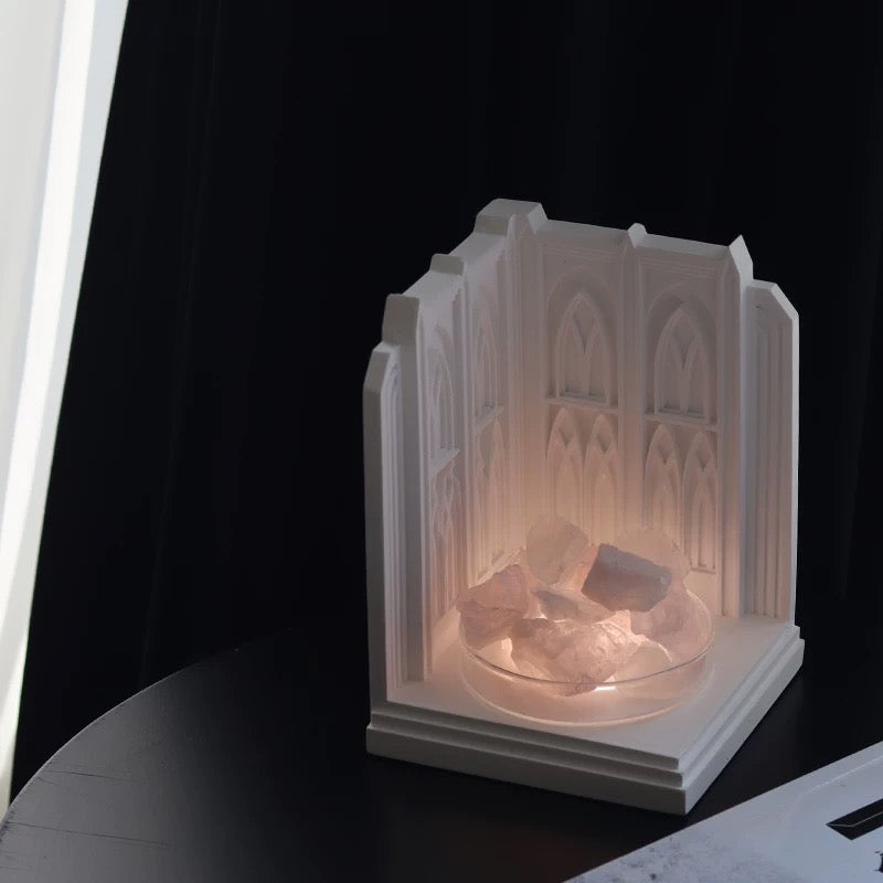 Radiant Crystal Elegant Mansion Container-79