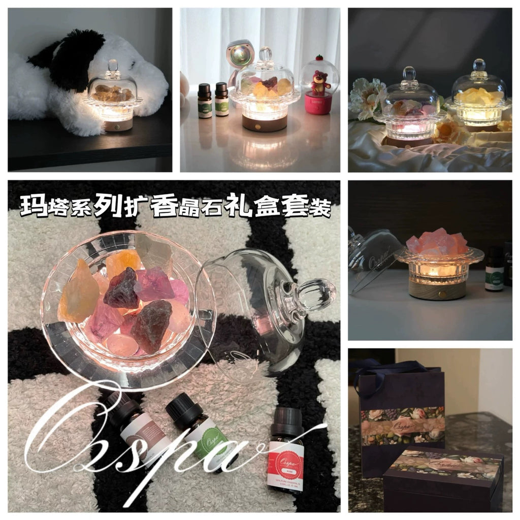 Crystal Energy & Aroma Night Lamp-263