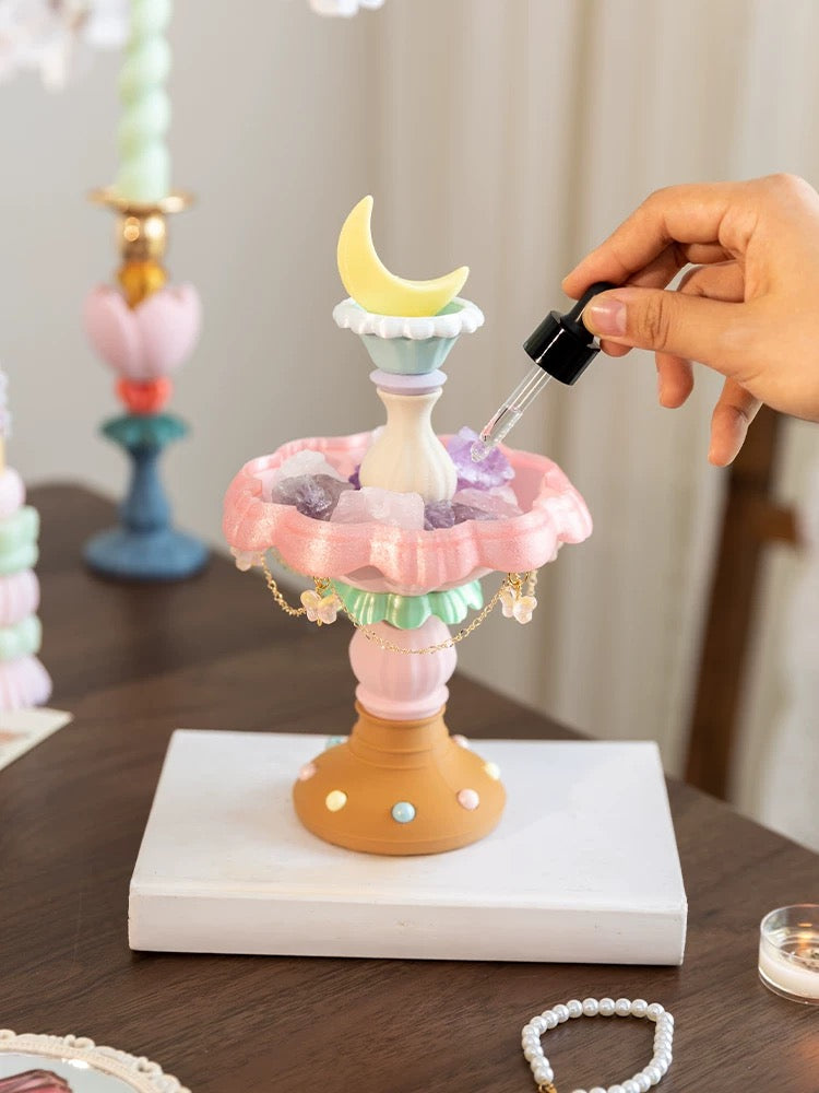 Pink Crystal Cute Moon Nest-101.73